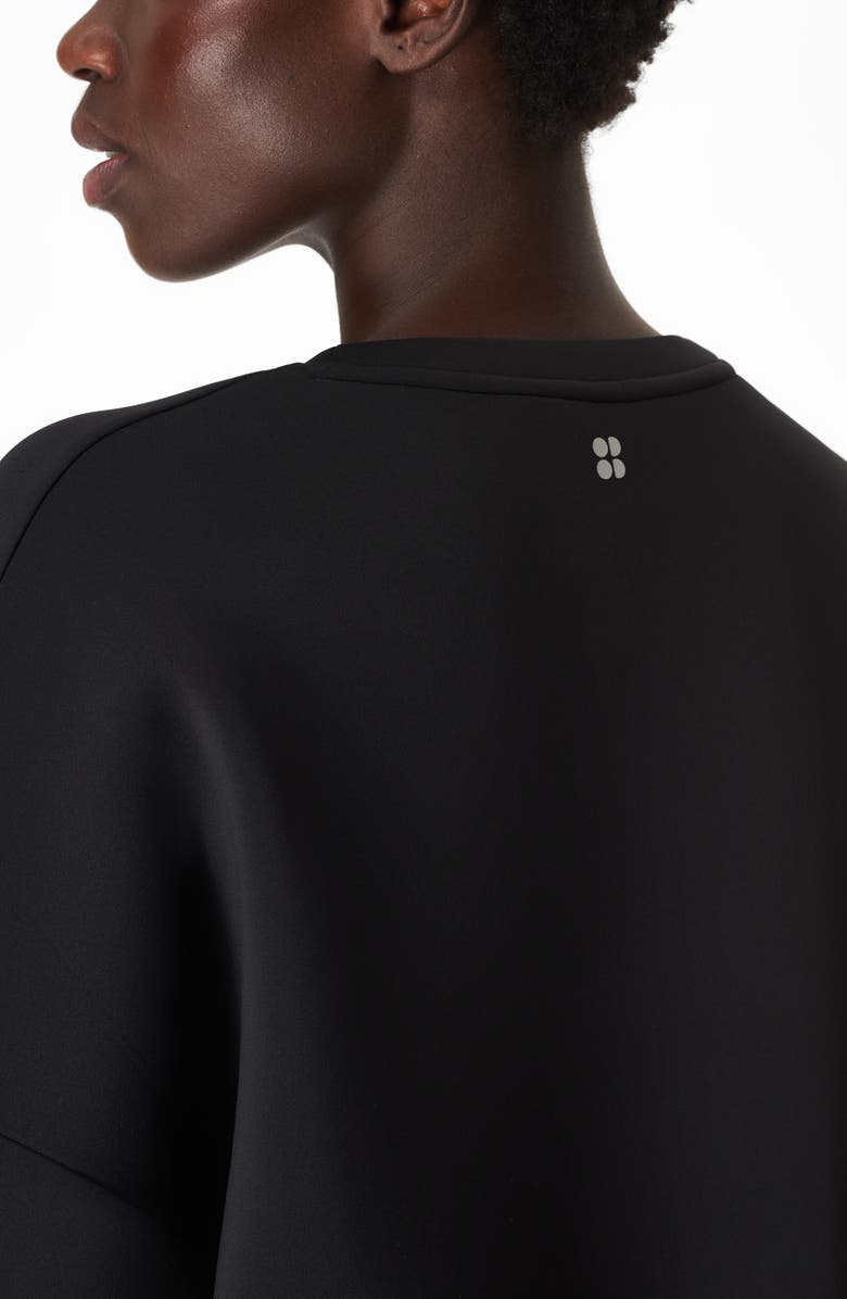 Sweaty Betty Grace Toggle Crewneck Sweatshirt, Alternate, color,