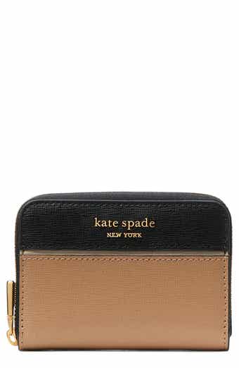 morgan colorblock saffiano leather wallet