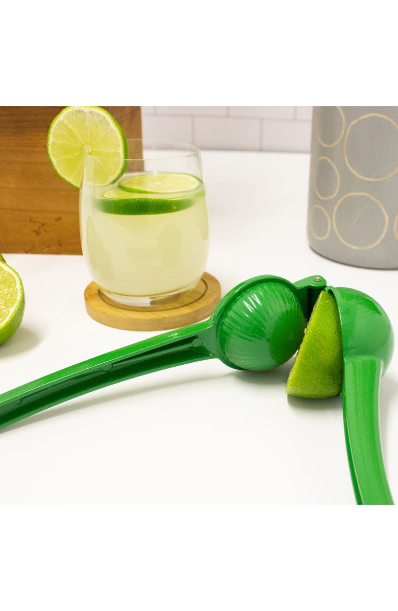 BergHOFF Cook N Co 8" Cast Aluminum Lime Squeezer, Alternate, color, Green