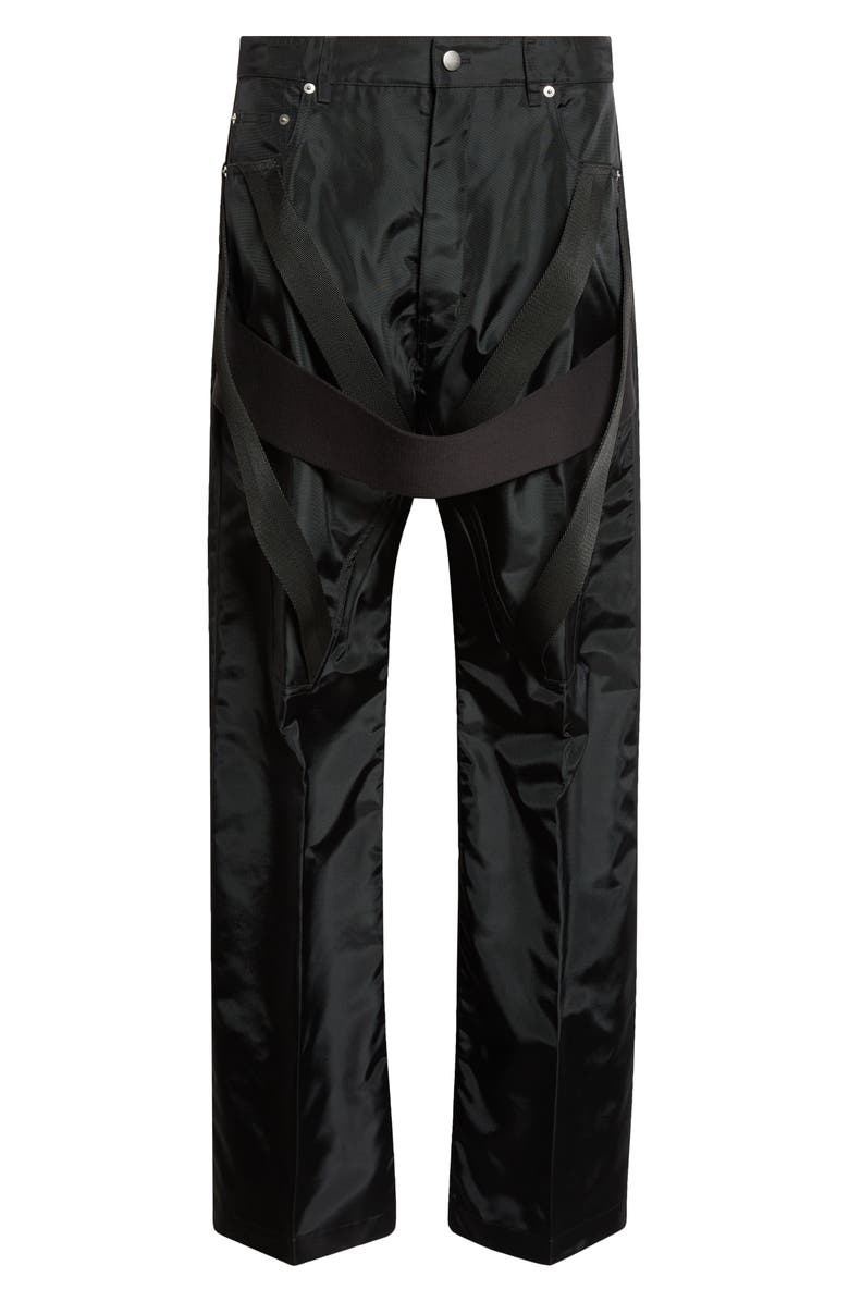 Rick Owens Megastrapped Geth Pants, Main, color, Black