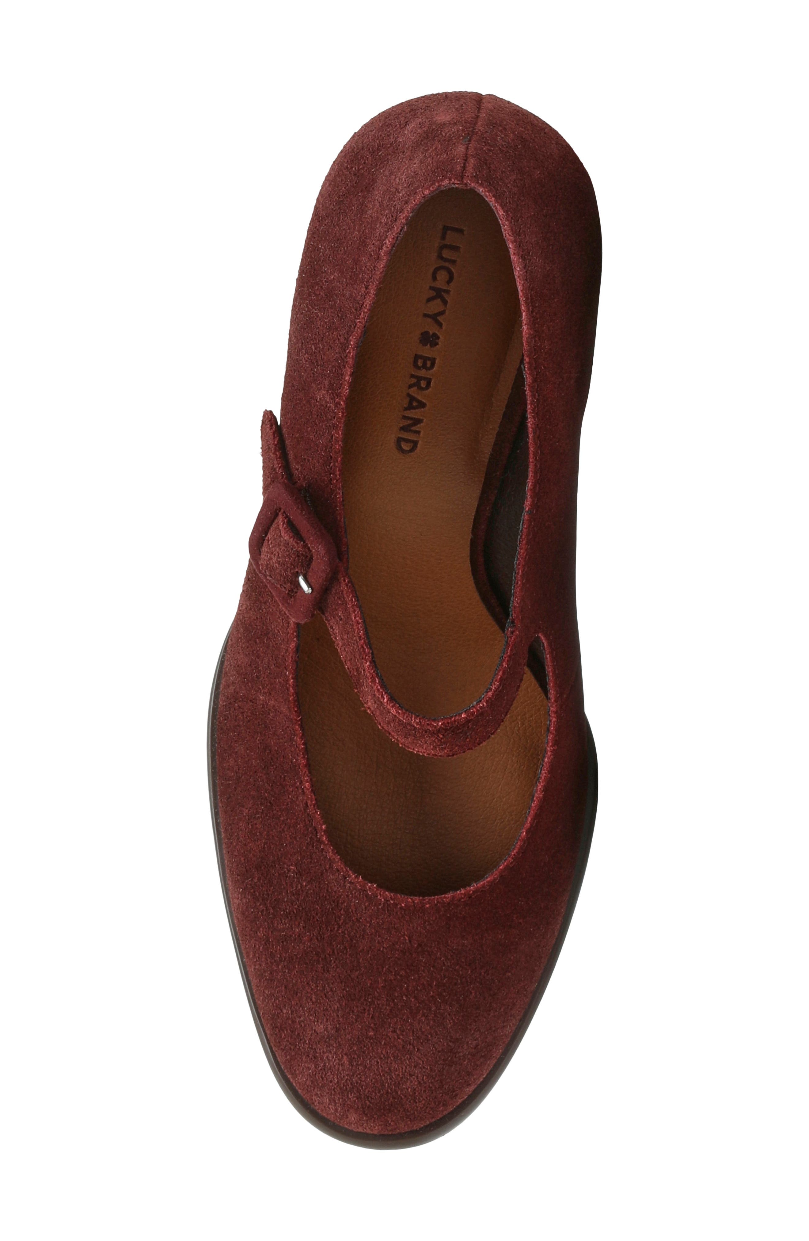 Bozley Leather Mary Jane, Alternate, color, DKBROWN 01
