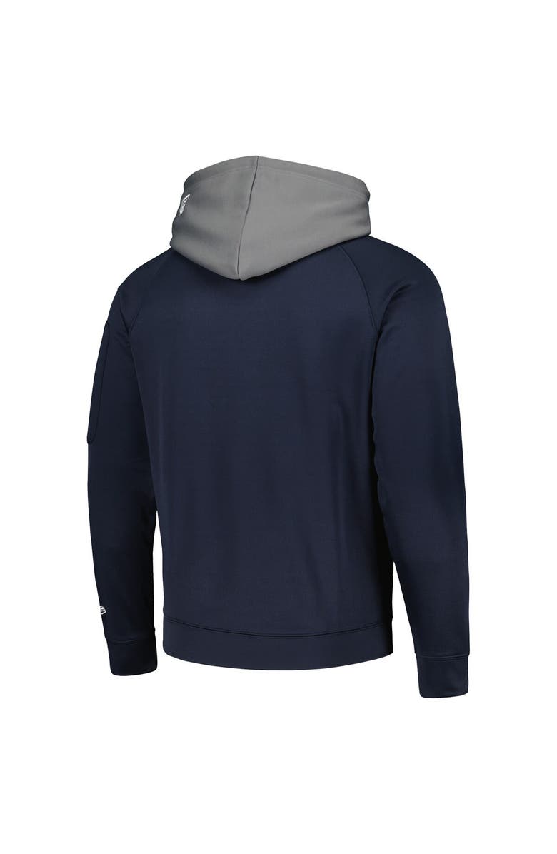 New Era Men's New Era Navy USMNT Active Raglan Pullover Hoodie, Alternate, color, Navy