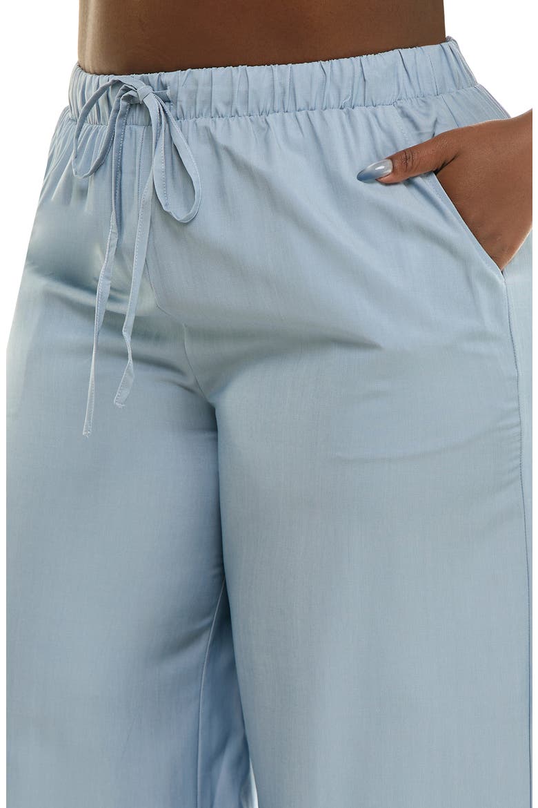 Full Wide Leg Pants, Alternate, color, LIGHT BLUE