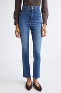 Veronica Beard Lydia High Waist Ultra Slim Jeans