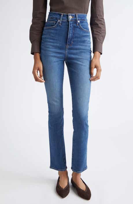 Veronica Beard Lydia High Waist Ultra Slim Jeans