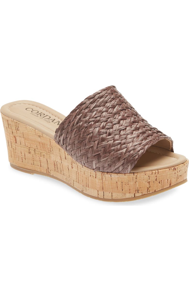 Cordani Deanna Platform Wedge Slide Sandal, Main, color,