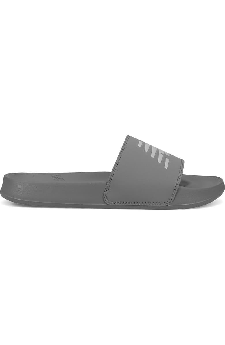 New Balance 200 Slide Sandal, Alternate, color, Slate Grey