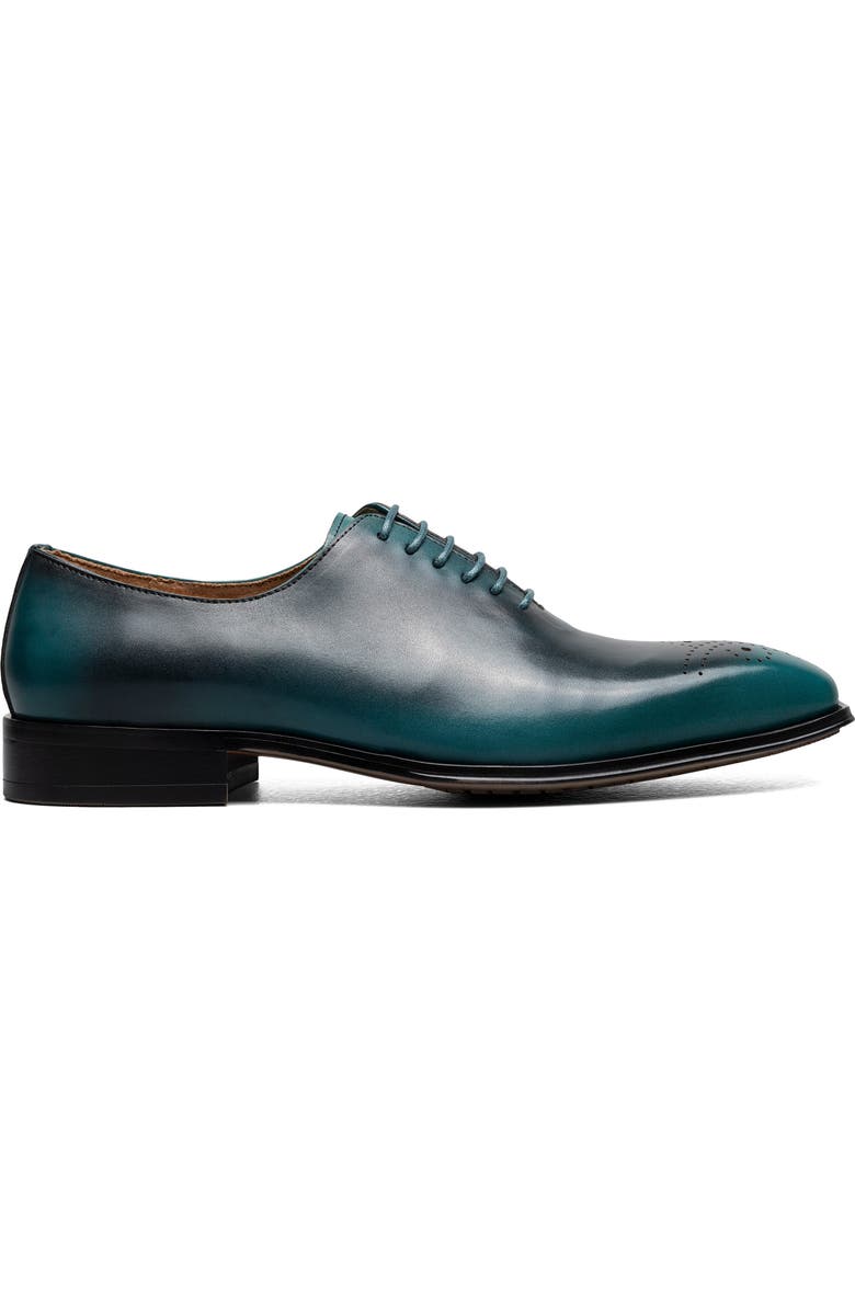 Stacy Adams Hallquist Embellished Toe Wholecut Shoe, Alternate, color, Turquoise