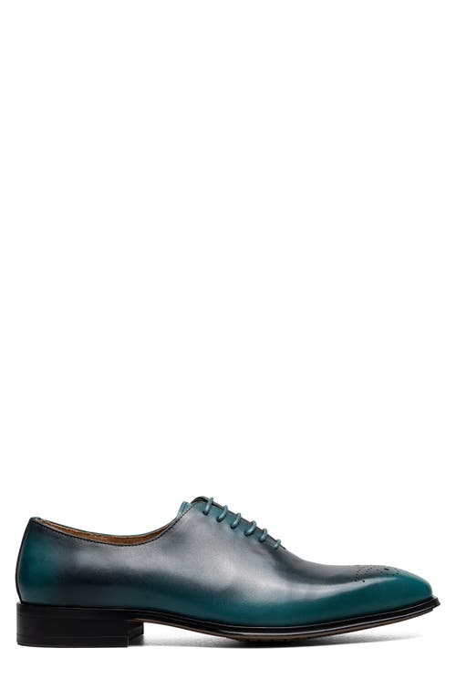 Stacy Adams Hallquist Embellished Toe Wholecut Shoe In Blue