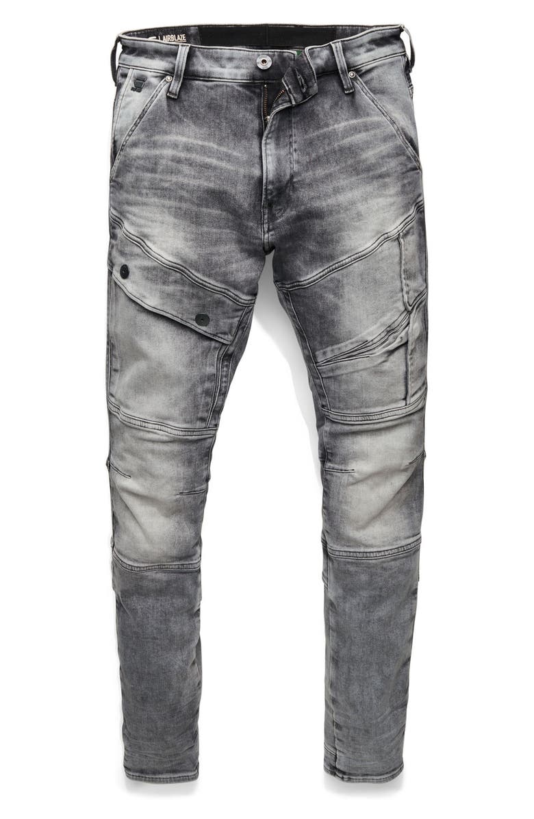 G-STAR Airblaze 3D Cargo Skinny Jeans, Alternate, color, 