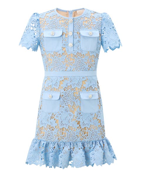 Juliana Embroidered Mini Dress (toddler, Little Kid & Big Kid)