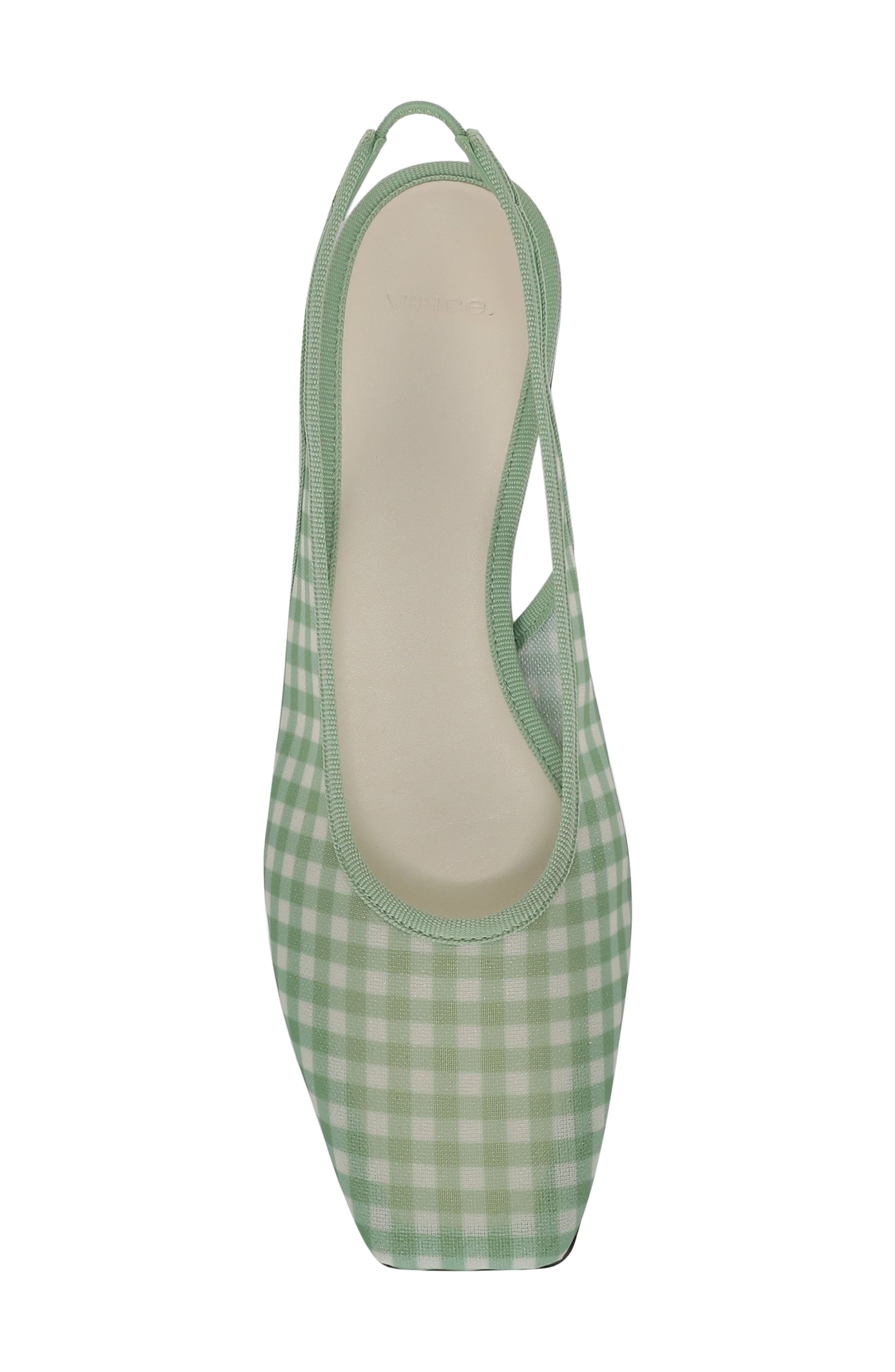 Daphne II Slingback Flat, Alternate, color, PISTACHIO