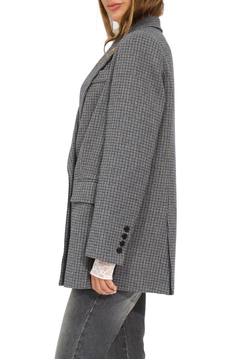 Big Brother Talk Double Breasted Blazer, Alternate, color, BLUE