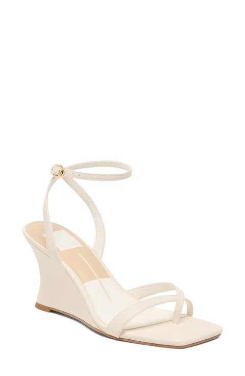 Solene Ankle Strap Wedge Sandal