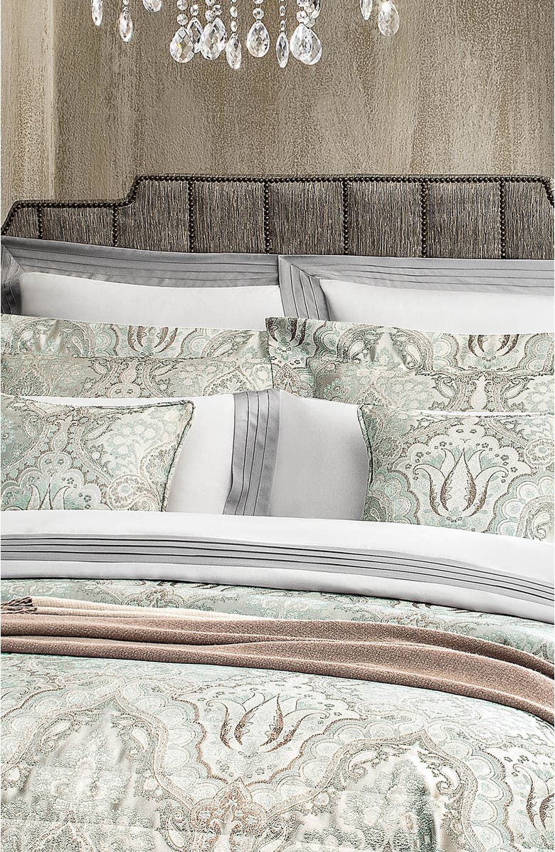 Togas Stella Decorative Pillow, Alternate, color, Green