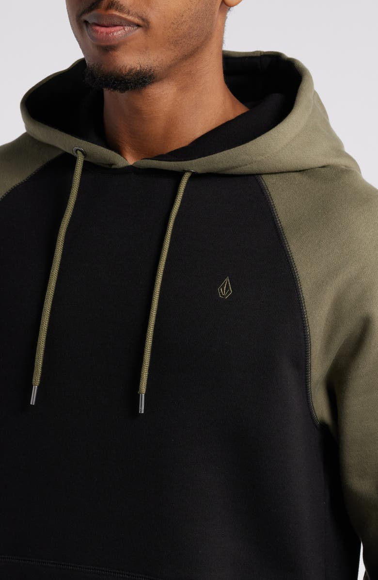 Volcom Homak Raglan Sleeve Hoodie, Alternate, color,
