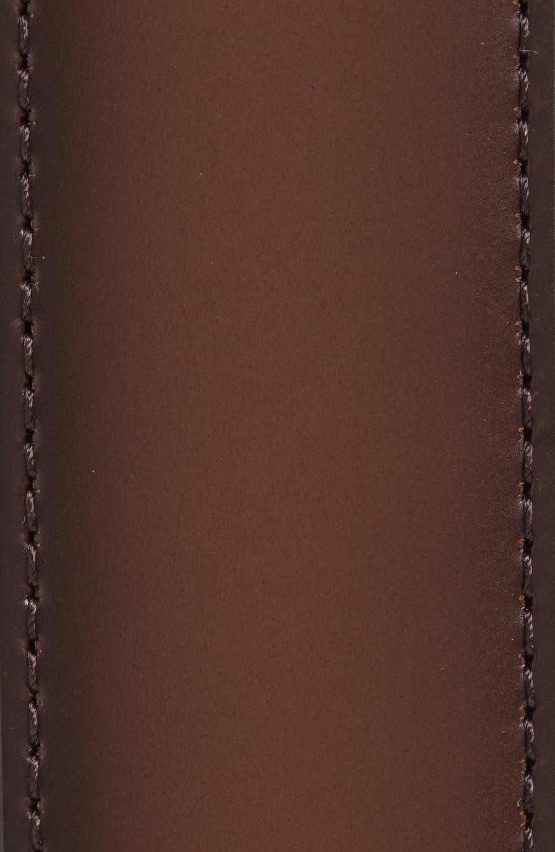 FERRAGAMO Paloma Leather Belt, Alternate, color, T.moro Nero