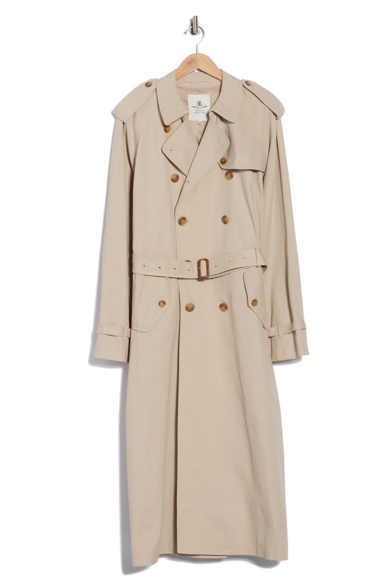 Oversize Trench Coat, Alternate, color, KHAKI