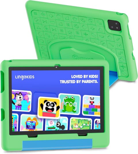 10.1" Android 15 Tablet with Kids Stand Case