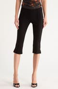 Reformation Gusta High Waist Knit Cropped Pants