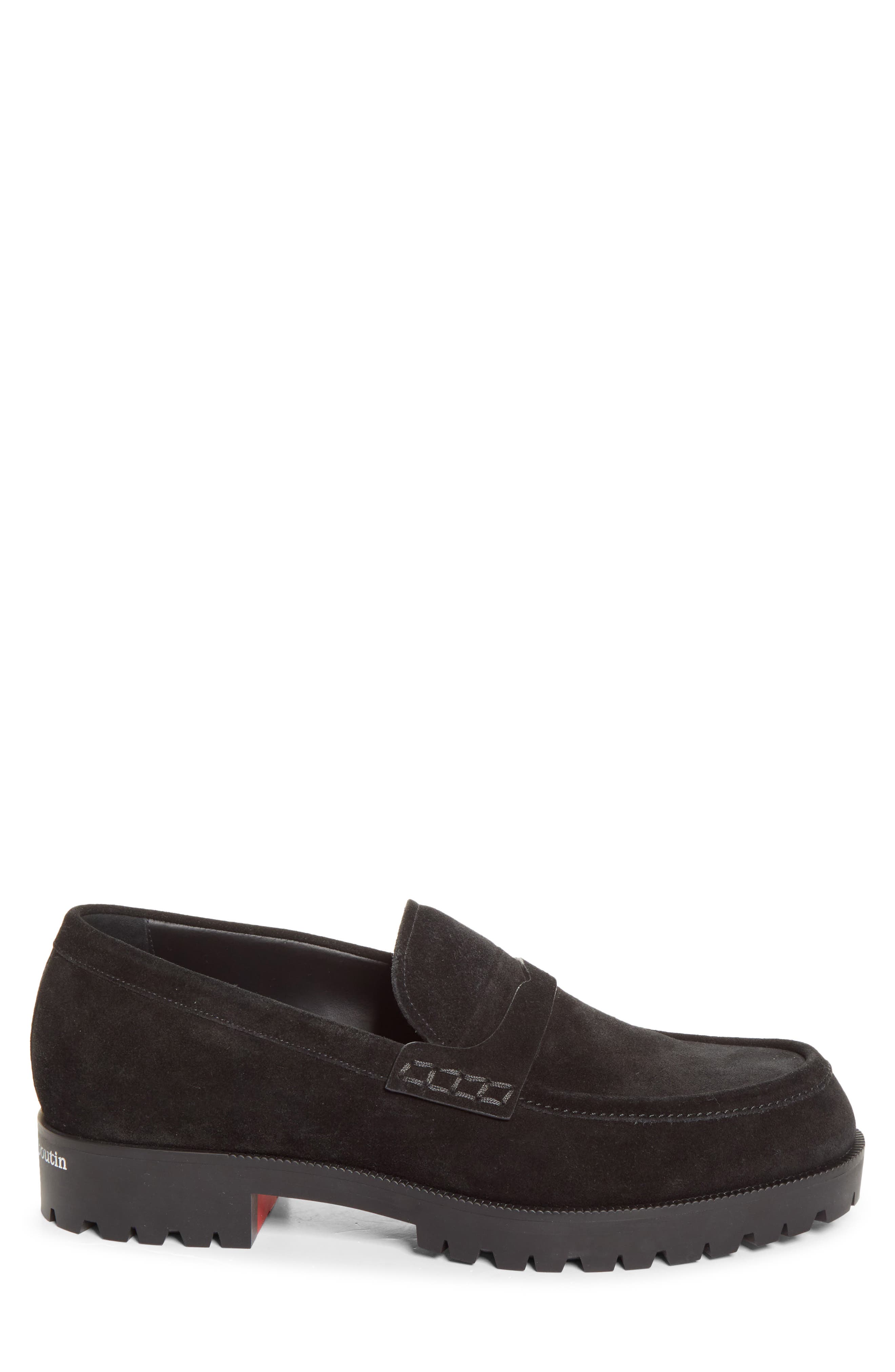 Cavavin Penny Loafer, Alternate, color, BK01 - BLACK