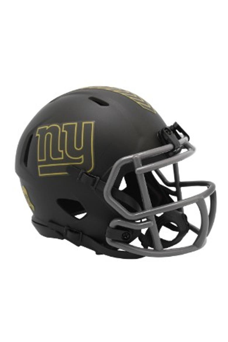 New York Giants 2025 Salute to Service Mini NFL Football Helmet, Main, color, Team Color