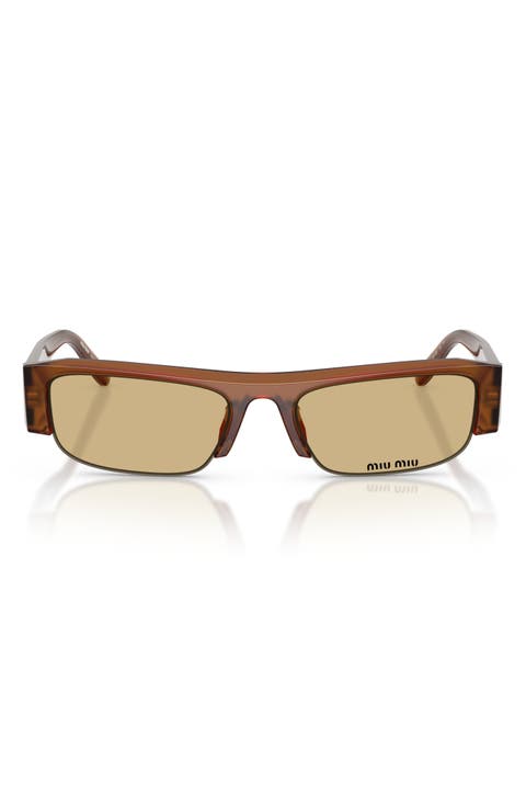 54mm Rectangular Sunglasses