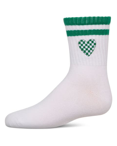 Checkered Heart Crew Socks (Little Kid & Big Kid)