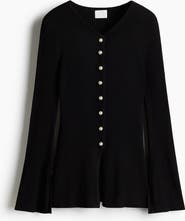 H&M Rib-knit Cardigan