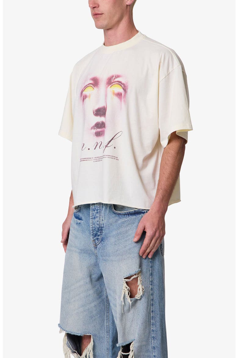 Mask Graphic T-Shirt, Alternate, color, OFF WHITE