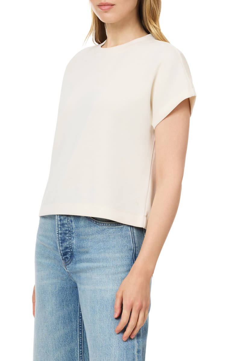Scotch & Soda Curved Sleeve T-Shirt, Alternate, color, Whitecap Grey