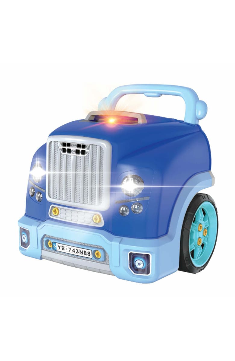 THE BUBBLE FACTORY Motor Car Engine Workshop, Blue, Main, color, Multicolored