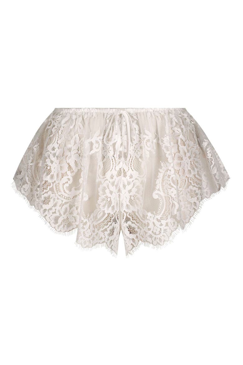 Emerson Lace Tap Shorts, Alternate, color, IVORY