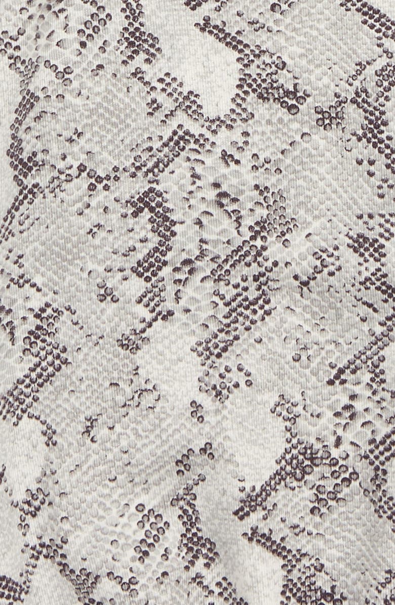 Bestaroo Snakeskin Print Gown, Alternate, color,