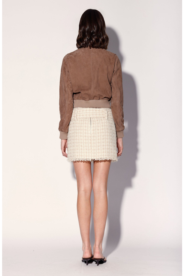 Katherine Jacket, Alternate, color, Brown Taupe Suede