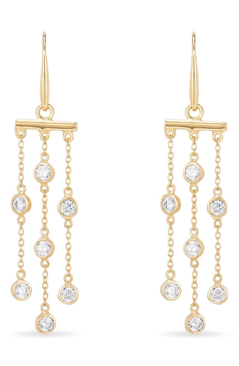 Dean Davidson Orsay Drop Earrings, Alternate, color, Clear Cz