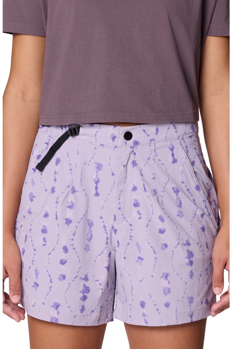 Peak Rambler Water Repellent Shorts, Alternate, color, ATMOSPHERIC CASCADE PRINT