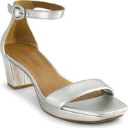 Bernardo Footwear Carla Square Toed Ankle Strap Sandal