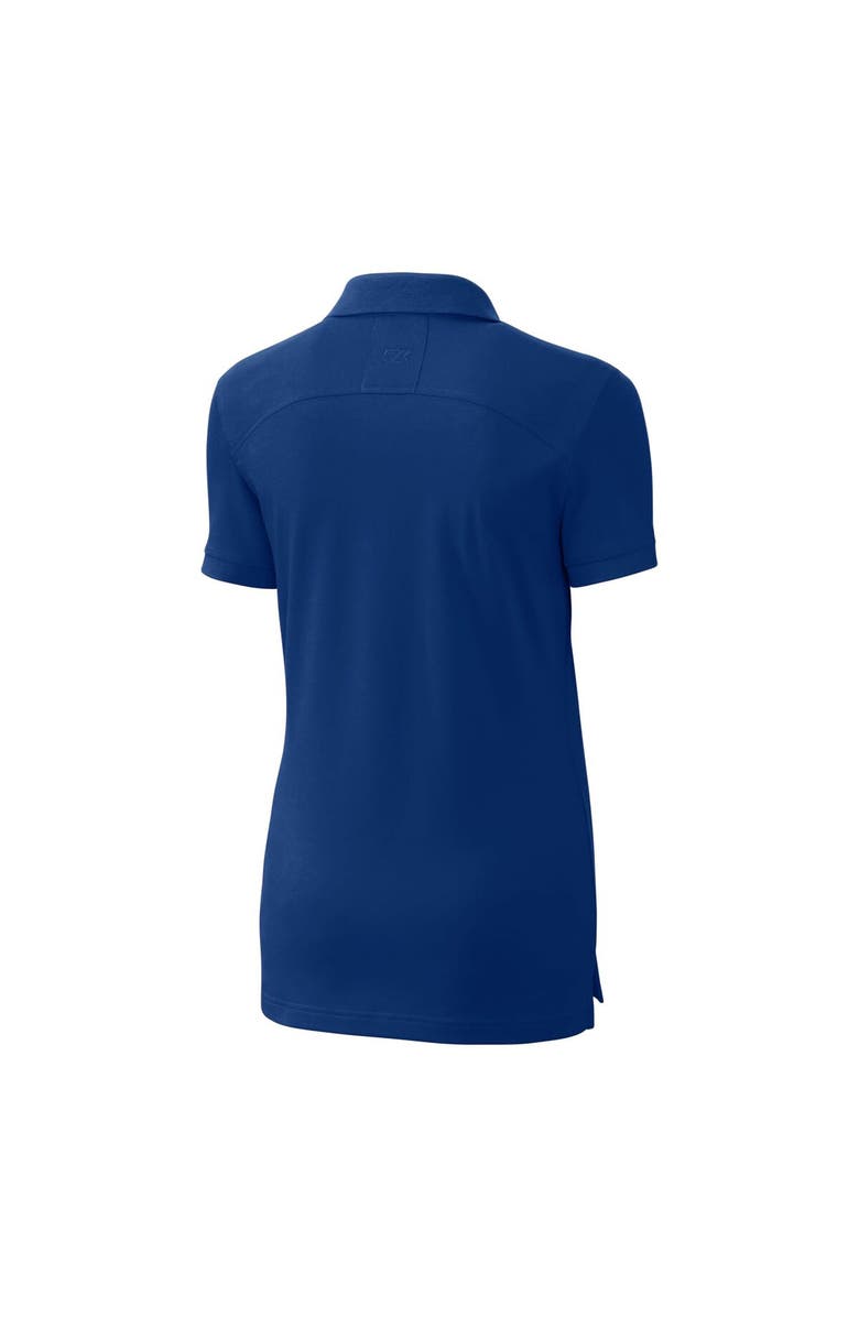 Cutter & Buck Women's Cutter & Buck Royal SMU Mustangs Vault DryTec Advantage Tri-Blend Pique Womens Polo, Alternate, color,