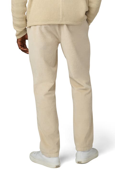 Straight Leg Corduroy Fatigue Pants