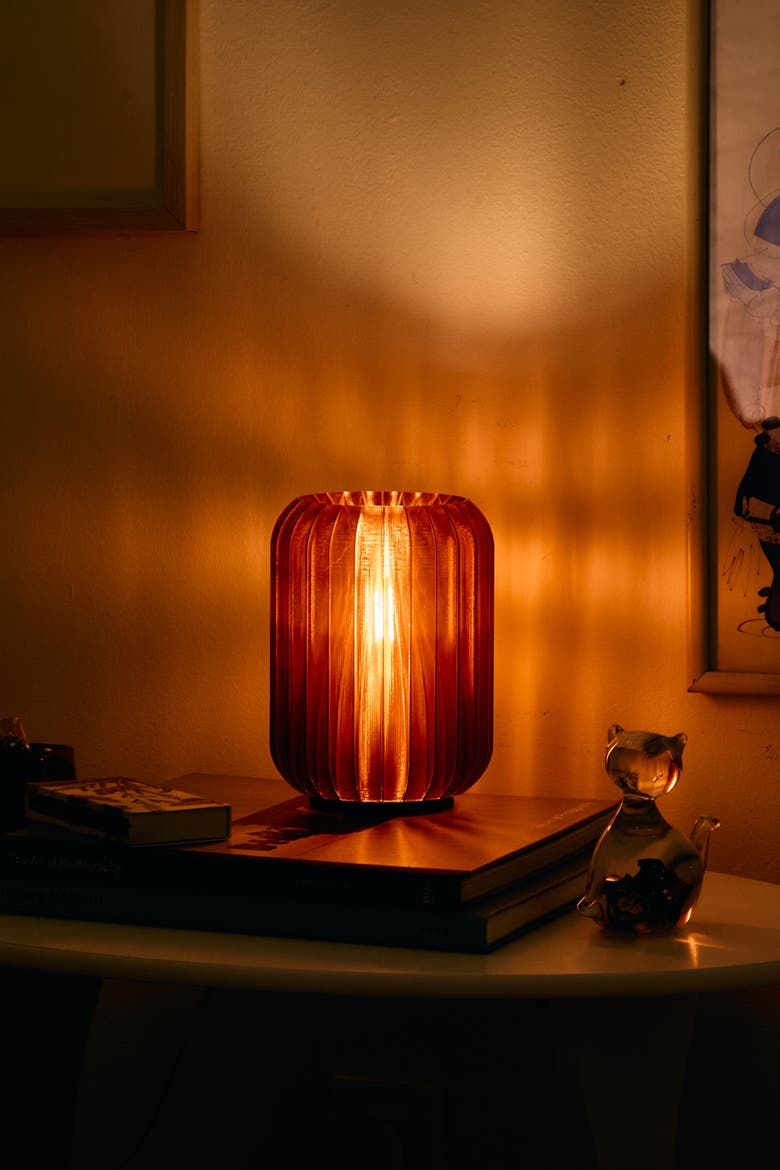 Cordless Mini Allium Lamp, Alternate, color, Amber