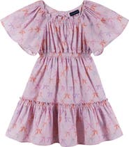 Andy & Evan Kids' Flutter Sleeve Dress