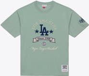 Mitchell & Ness Men's Mitchell & Ness Green Los Angeles Dodgers Yacht Rock T-Shirt