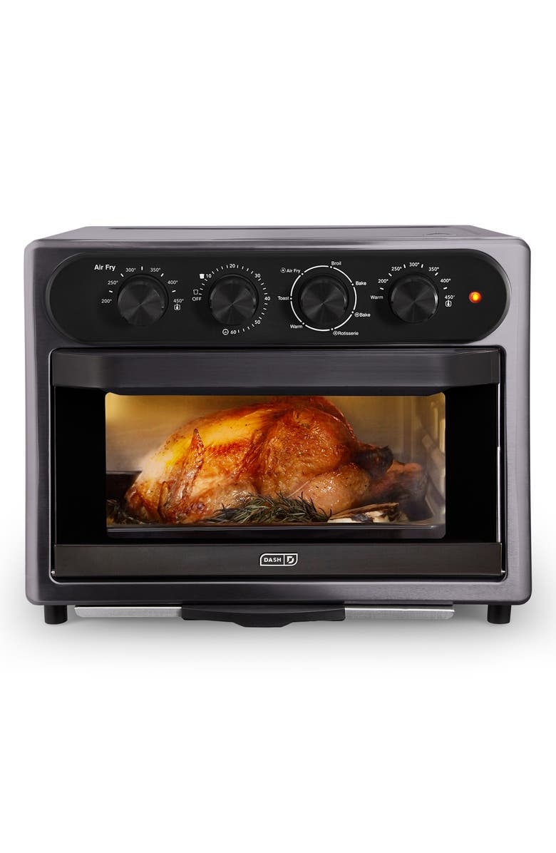 Dash Chef Series Air Fryer Oven with Rotisserie, Main, color, Graphite