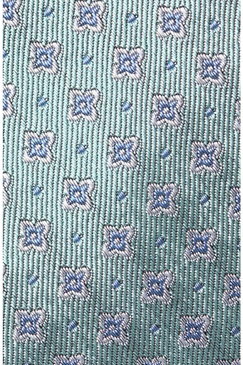 Landon Neat Silk Jacquard Tie, Alternate, color, MINT