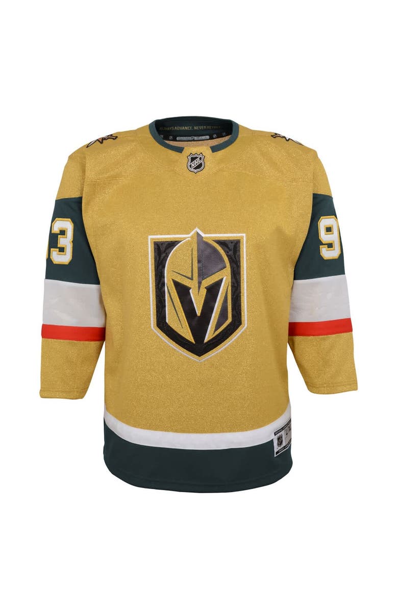 Outerstuff Youth Outerstuff Mitch Marner Gold Vegas Golden Knights Premier Player Jersey, Alternate, color, Gold
