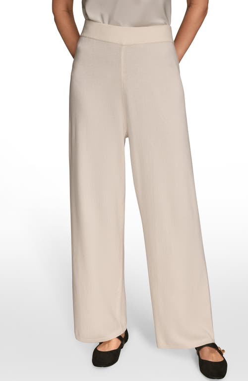 Donna Karan New York Pull On Sweater Pants In Animal Print