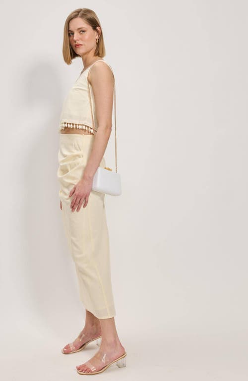 Moda Luxe Melina Evening Bag In White