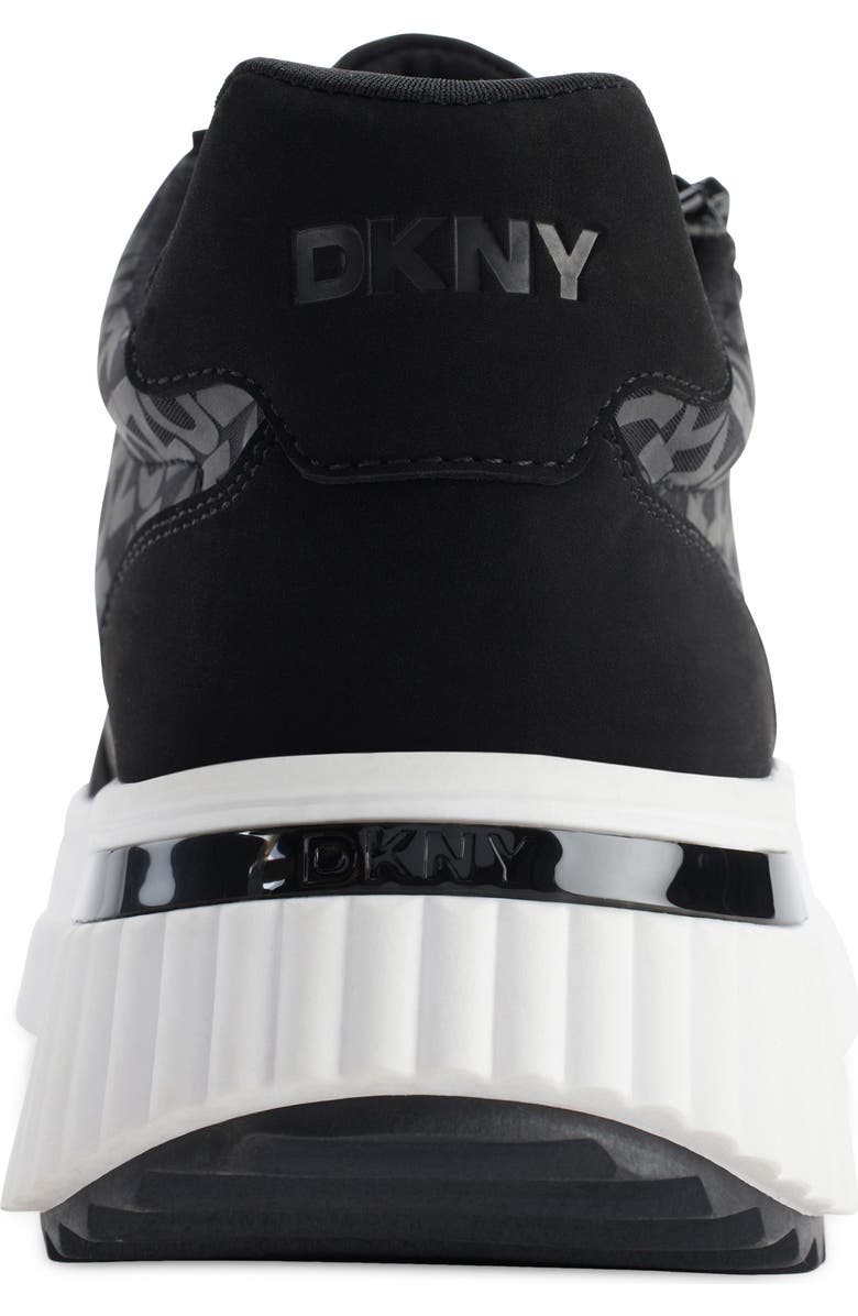 DKNY Lissa Platform Sneaker, Alternate, color, Black