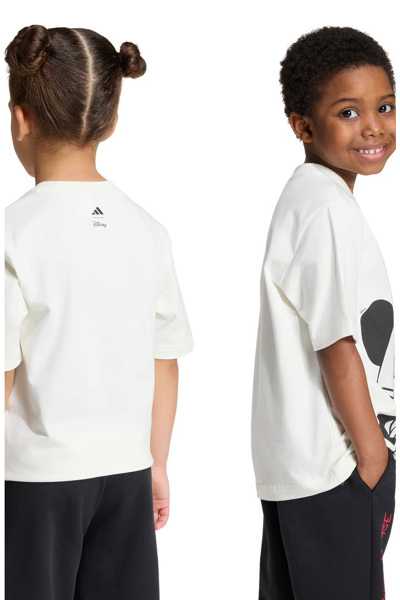 x Disney Kids' Mickey Mouse Graphic T-Shirt, Alternate, color, OFF WHITE/ BLACK